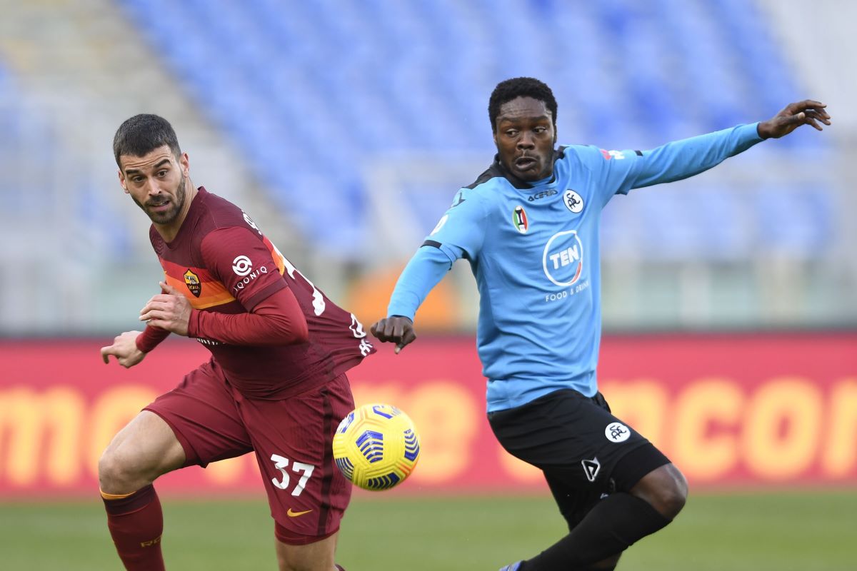 Roma-Spezia 4-3 decide Pellegrini, Fonseca torna a sorridere