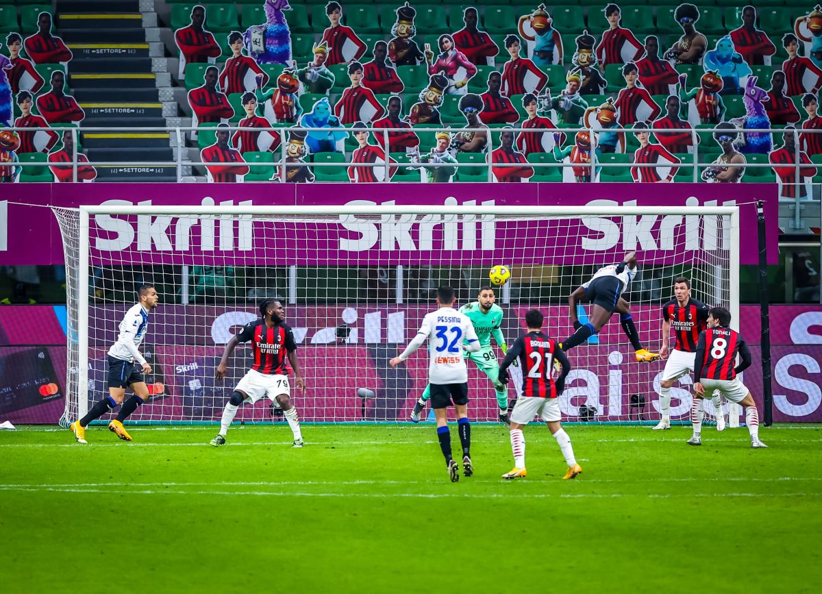 Pesante ko Milan a San Siro con l’Atalanta, ma è campione d’inverno