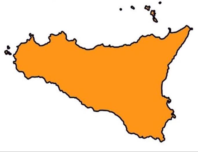 Sicilia in zona arancione, i colori di tutte le regioni