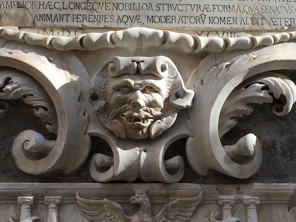 Vucciria, Palermo: restaurato il mascherone trafugato