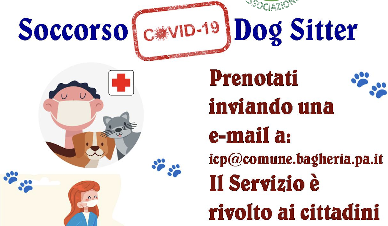 Comune Bagheria attiva servizio dogsitter per chi ha il Covid
