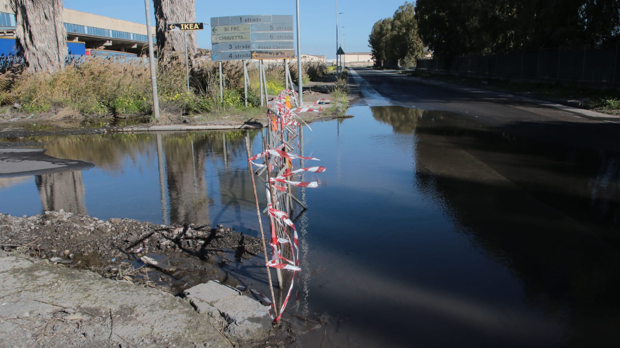 Zona industriale di Catania, ancora degrado e abbandono