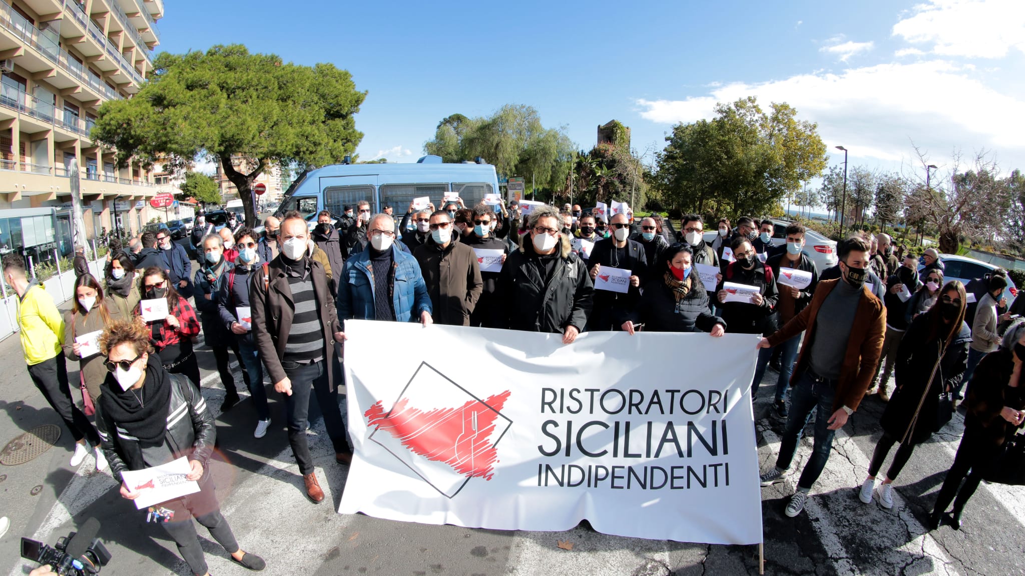 Ristoratori in piazza, dopo Palermo oggi a Catania