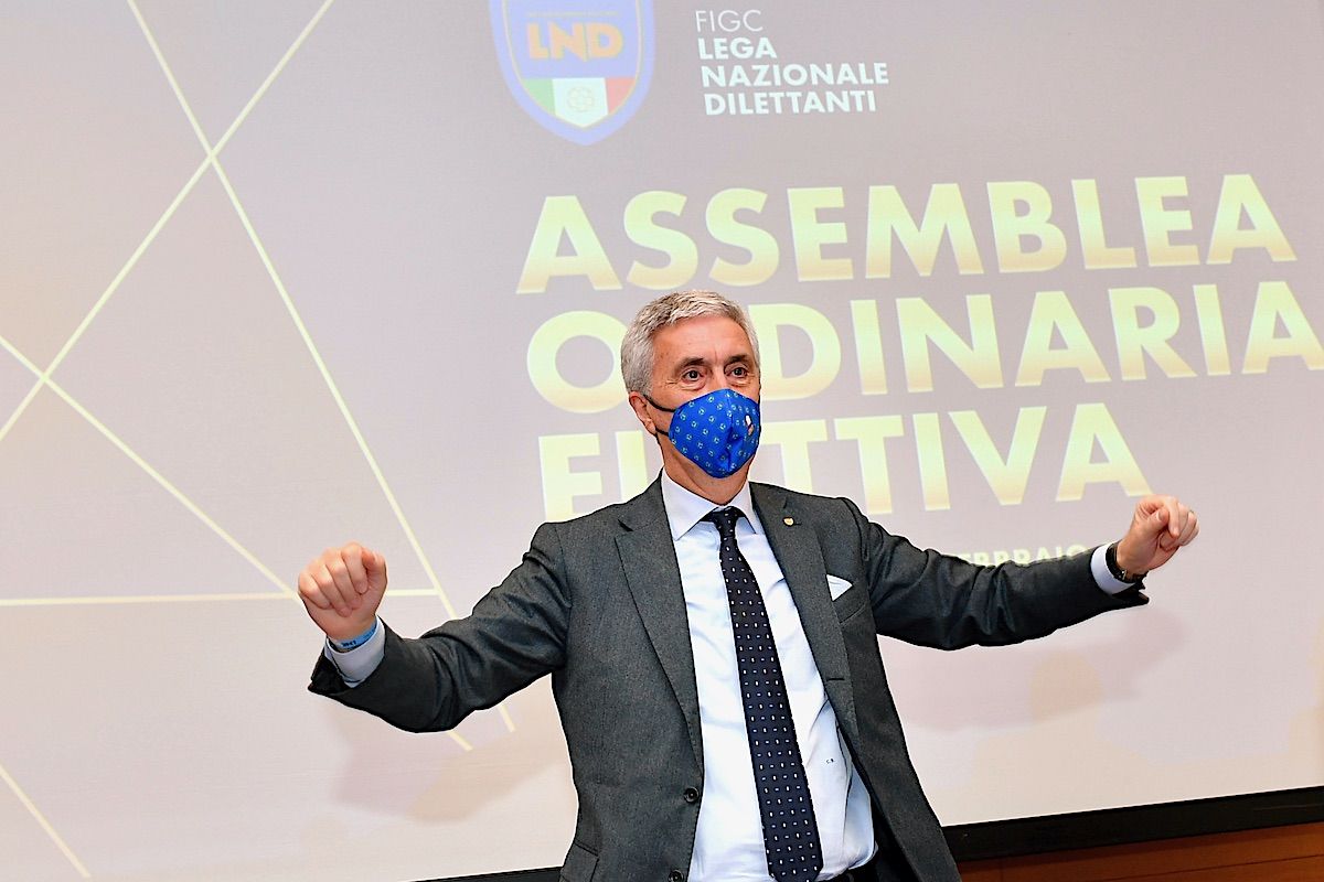 Sibilia confermato presidente Lnd “Felice e orgoglioso”