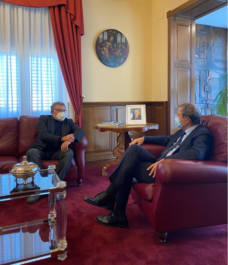 Isole minori: Musumeci riceve sindaco di Favignana