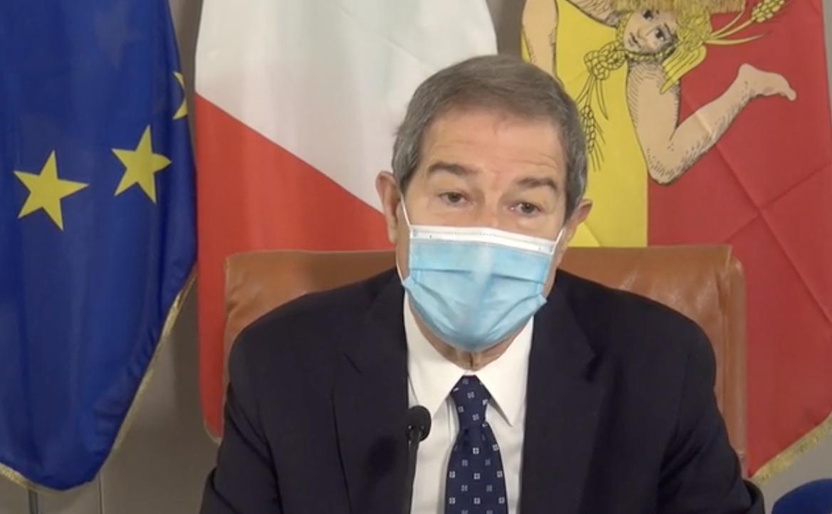 Musumeci, contagi altalenanti: “Zona gialla come patrimonio”