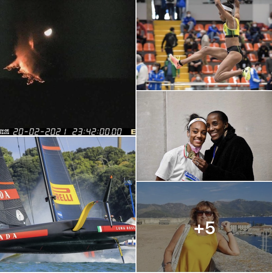 #Tanomattinale 21 febbraio 2021: Etna, Luna Rossa, Larissa, Clara, morti nel trevigiano, Astra Zeneca, “charging bull”