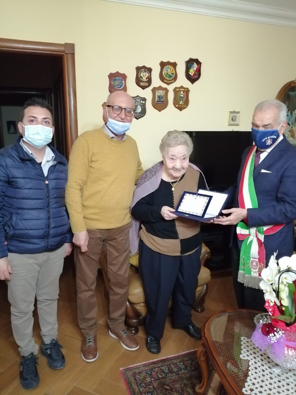 Licata, spegne 100 candeline: gli auguri del sindaco