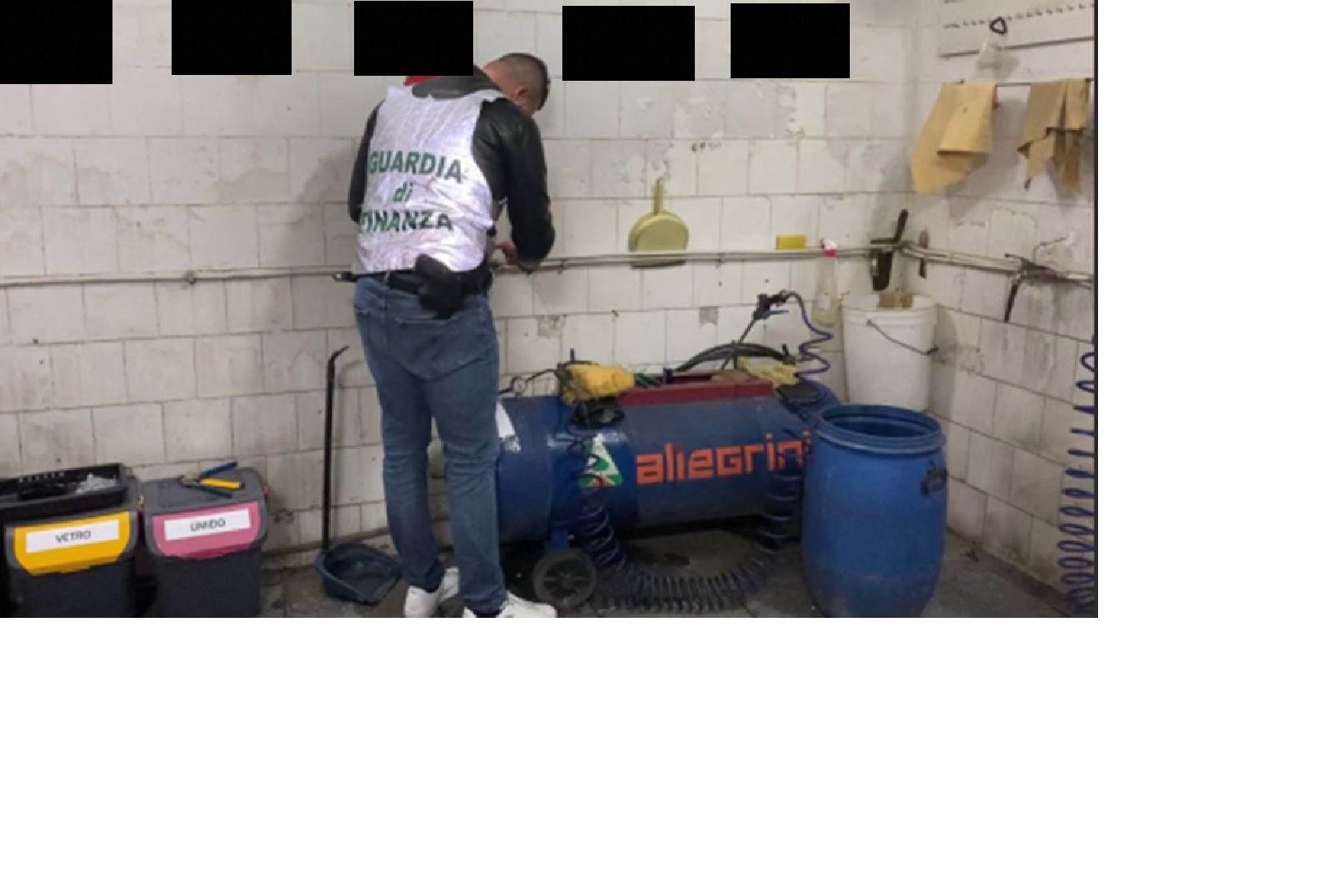 Guardia di Finanza, sequestrato autolavaggio abusivo a Casteldaccia