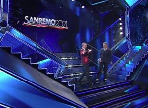SANREMO (ITALPRESS) - Irama, presente a Sanremo in versione "smart working" con un video registrato...