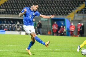 CELJE (SLOVENIA) (ITALPRESS) - Uno sfortunato autogol di Maggiore nega i tre punti all'Italia...