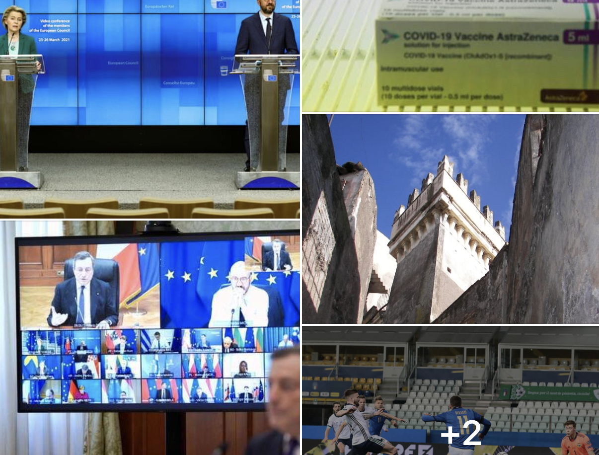 #Tanomattinale del 26 marzo 2021: Ursula, Mario e vaccini, feste nascoste a Santa Maria di Licodia, azzurri, Angelo