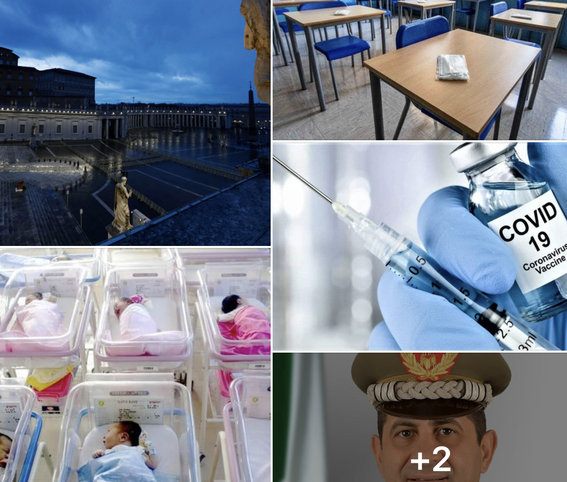 #Tanomattinale 27 marzo 2021: Francesco; nascite, Draghi, obbligo vaccini, scuole, generale in Sicilia; Biden, Putin, Xi e clima