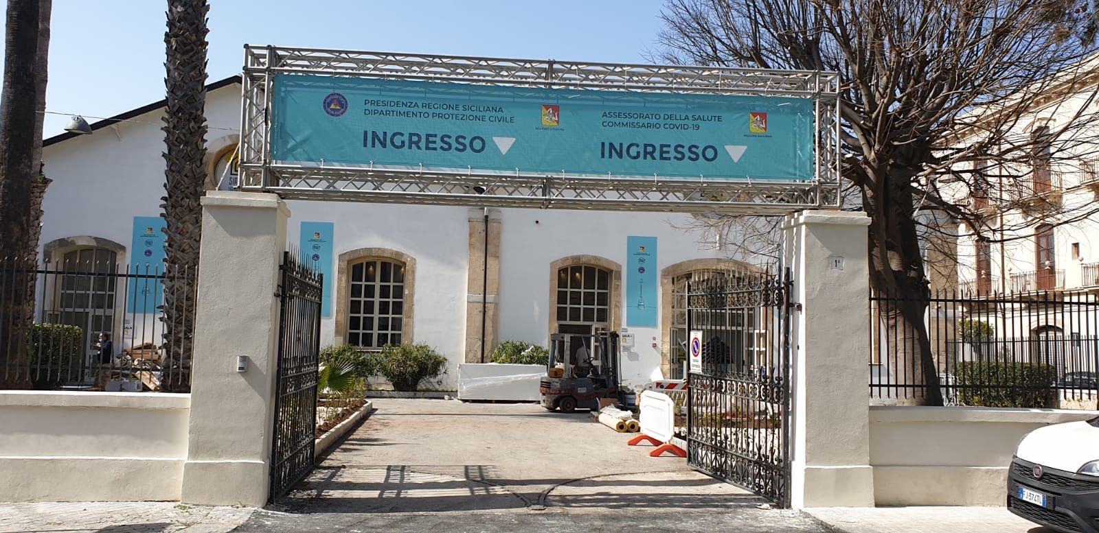 Si inaugura domani il primo hub vaccinale a Siracusa