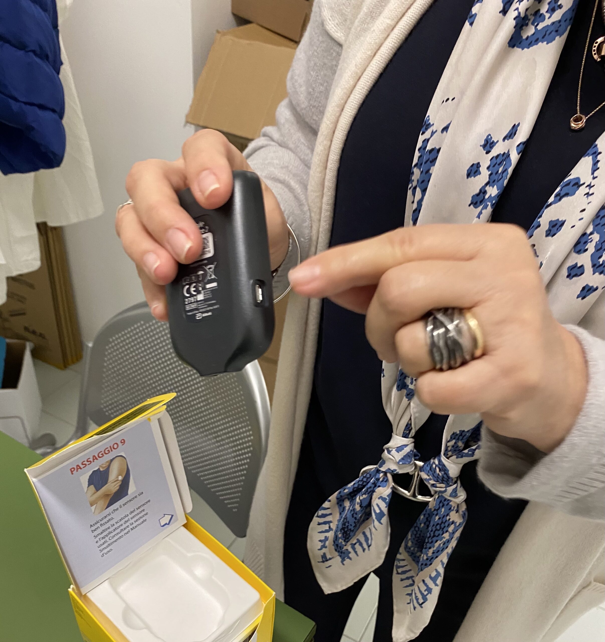 Policlinico Palermo: controllo della glicemia con cerotto digitale durante la degenza