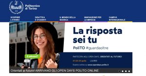 TORINO (ITALPRESS) - Anche quest'anno gli Open Days del Politecnico di Torino saranno virtuali, ma...