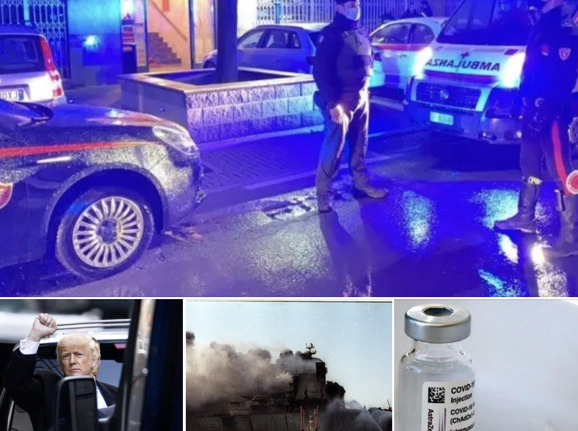 #Tanomattinale 11 aprile 2021: strage in famiglia nel Torinese, Donaldo ritorna, Moby Prince, vaccini siciliani