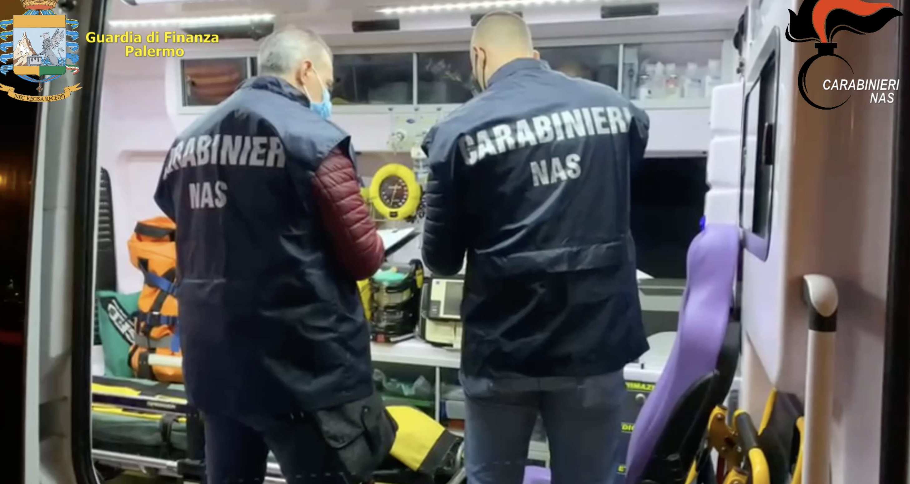 Illeciti sul servizio ambulanze al Policlinico di Palermo, due arresti