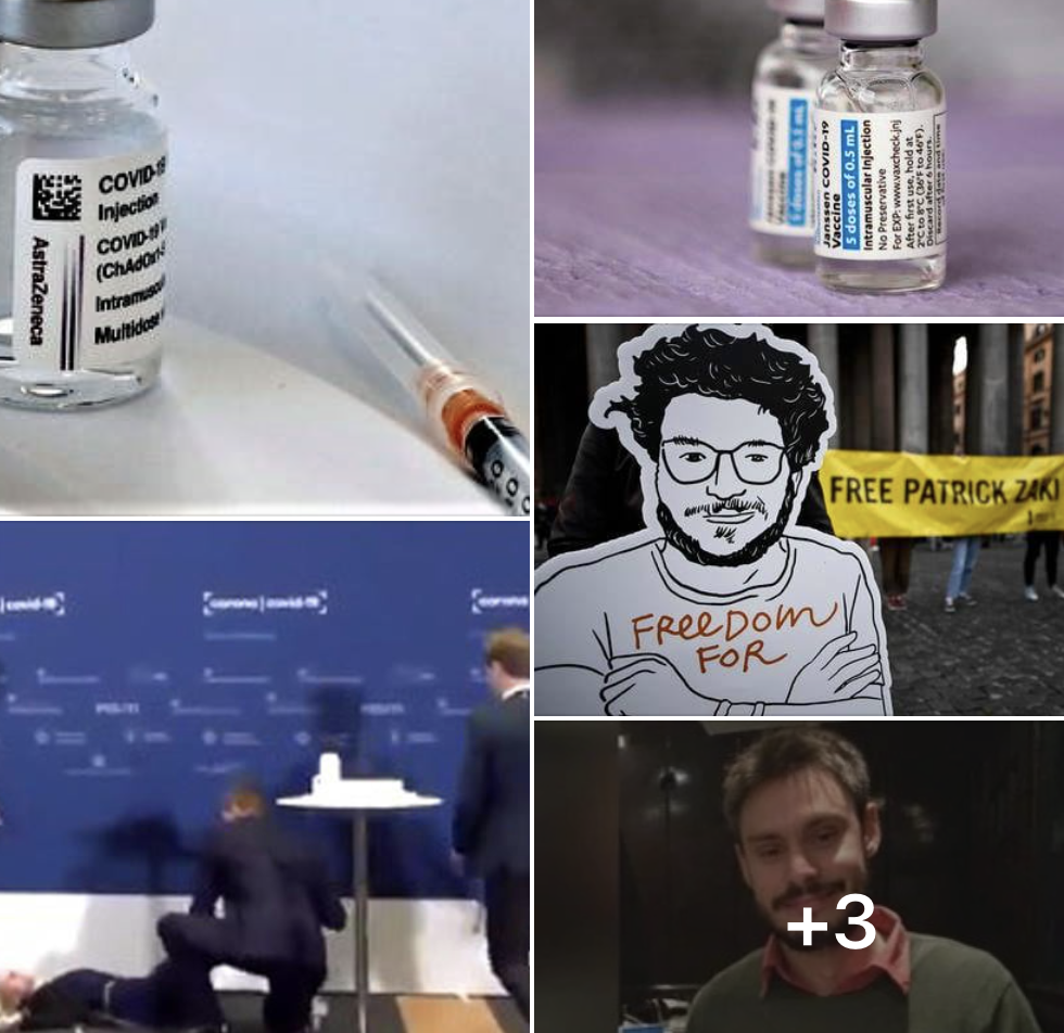 #Tanomattinale 15 aprile 2021: vaccini & varie, Giulio e Patrick, Mario e Erdogan, avvelenatrice