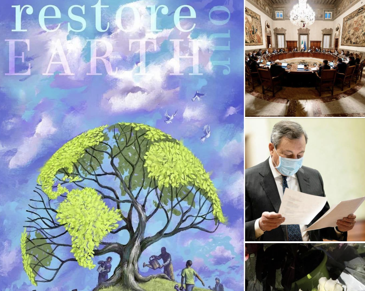 #Tanomattinale 22 aprile 2021: Restore Our Earth, Restore Our Government, arresto per strage Nizza, arresti per maltrattamenti disabili mentali