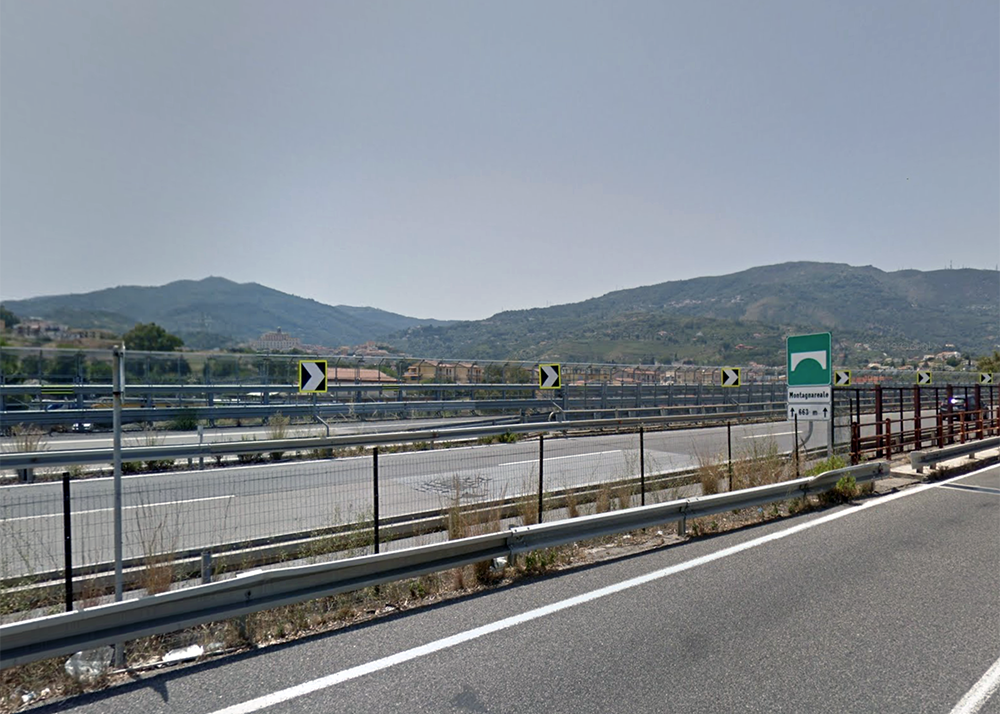 Prove di carico sui viadotti della A20 Montagnareale e Rosmarino