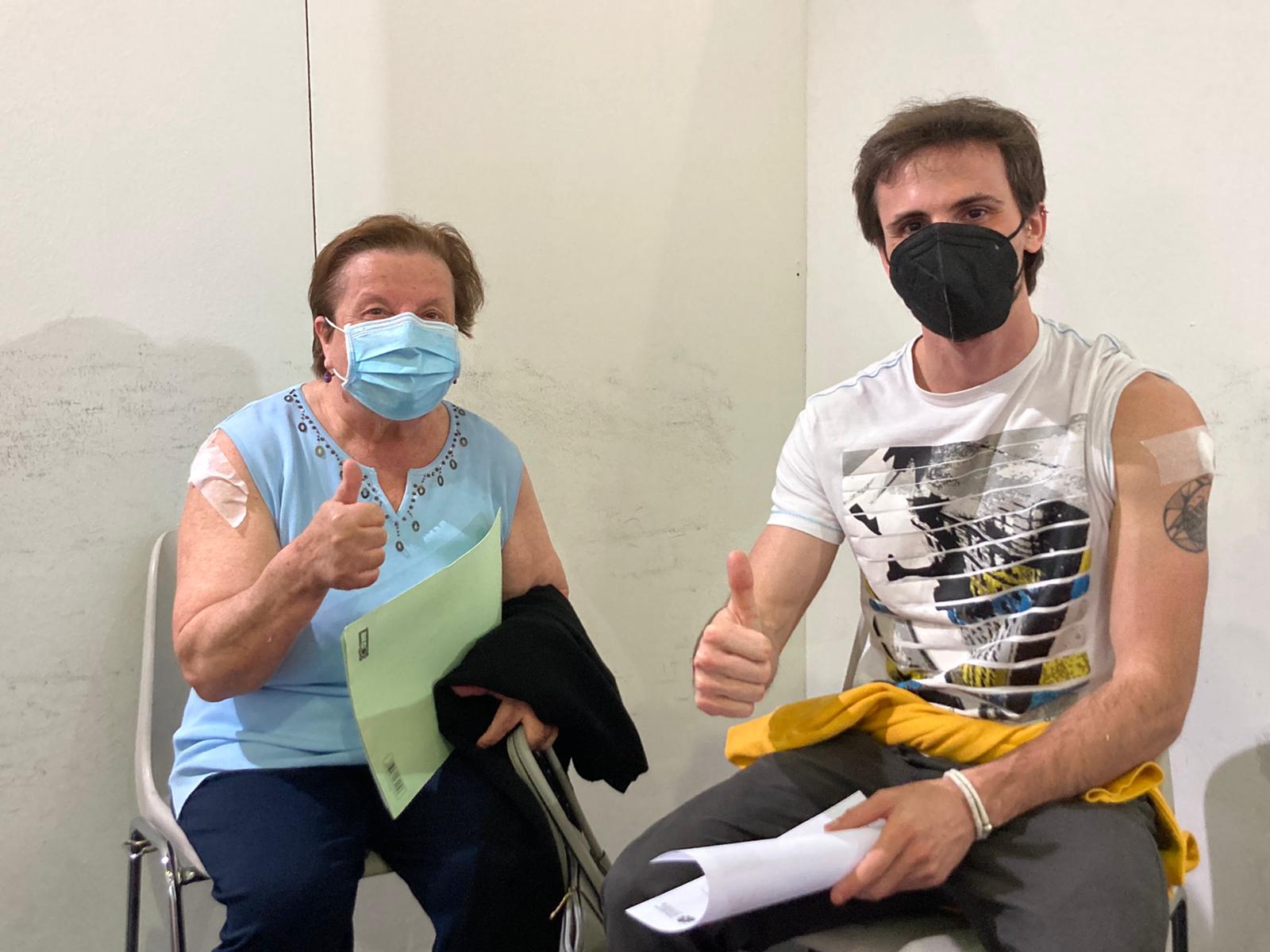 Storie di vaccino, Daniele e Maria nonna e nipote per un giorno