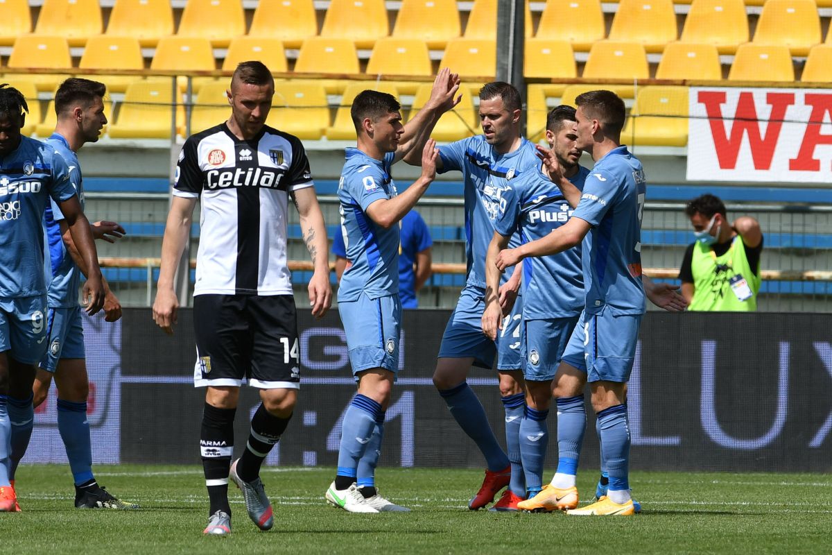 Pokerissimo Atalanta a Parma, nerazzurri al secondo posto