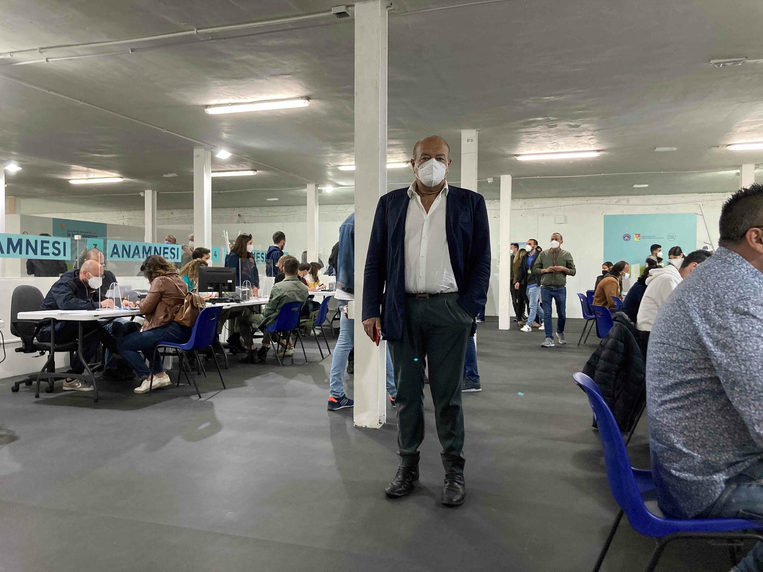 Vaccinazione h24 a Palermo, Costa: “E’ stato entusiasmante”