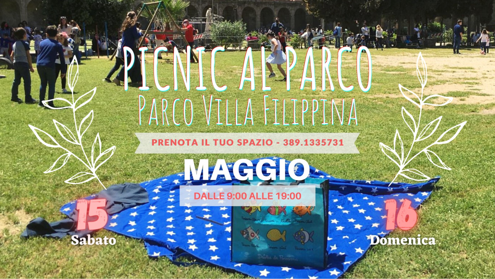 A Villa Filippina, pranzo all’aperto, spesa a km 0 e attività sportive