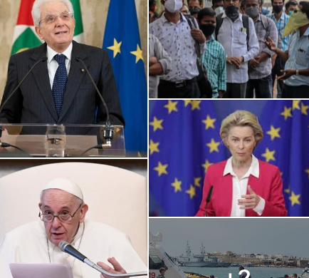 #Tanopomeridiano 1 maggio 2021: Mattarella e Papa Francesco, 400 mila contagi in India, Sud Italia arancione, Von Der Leyen e PNRR Italia, sbarchi a Lampedusa, terremoto in Giappone