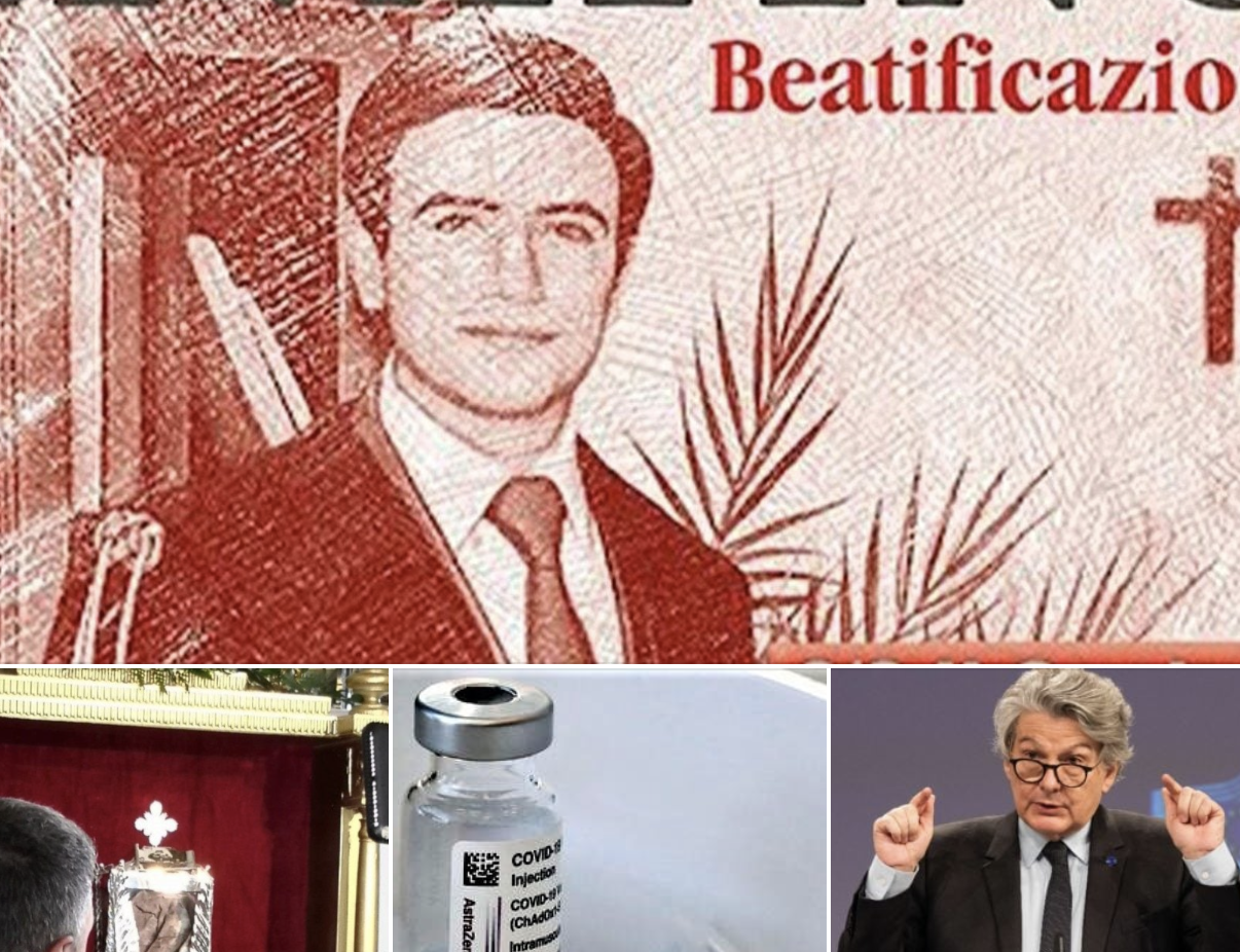 #Tanomattinale 10 maggio 2021: Livatino beato,AstraZeneca “espulso”, sparatoria in Arizona