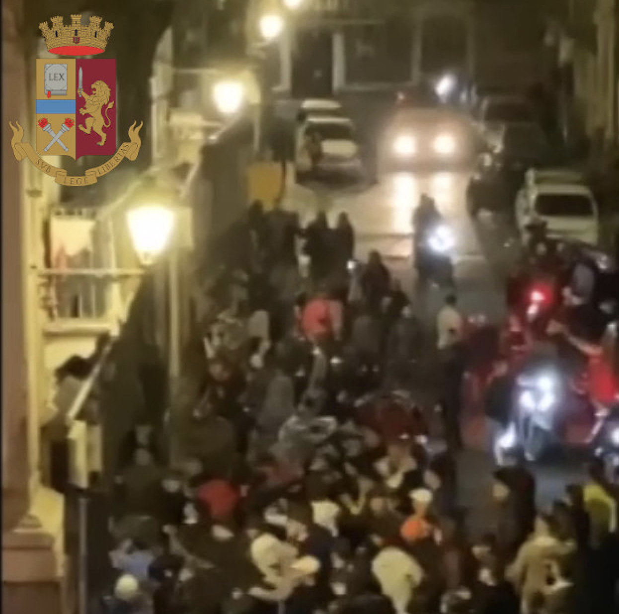 Rissa e violazione delle restrizioni a Catania, la polizia denuncia 8 persone