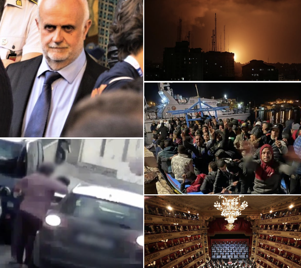 #Tanomattinale 11 maggio 2021: operazione antimafia a Siracusa, inferno a Gaza, Lampedusa, la Scala, il Coviddi