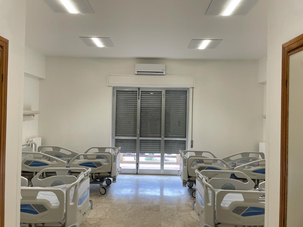 Attivati 33 posti letto di terapia intensiva respiratoria al Cervello di Palermo