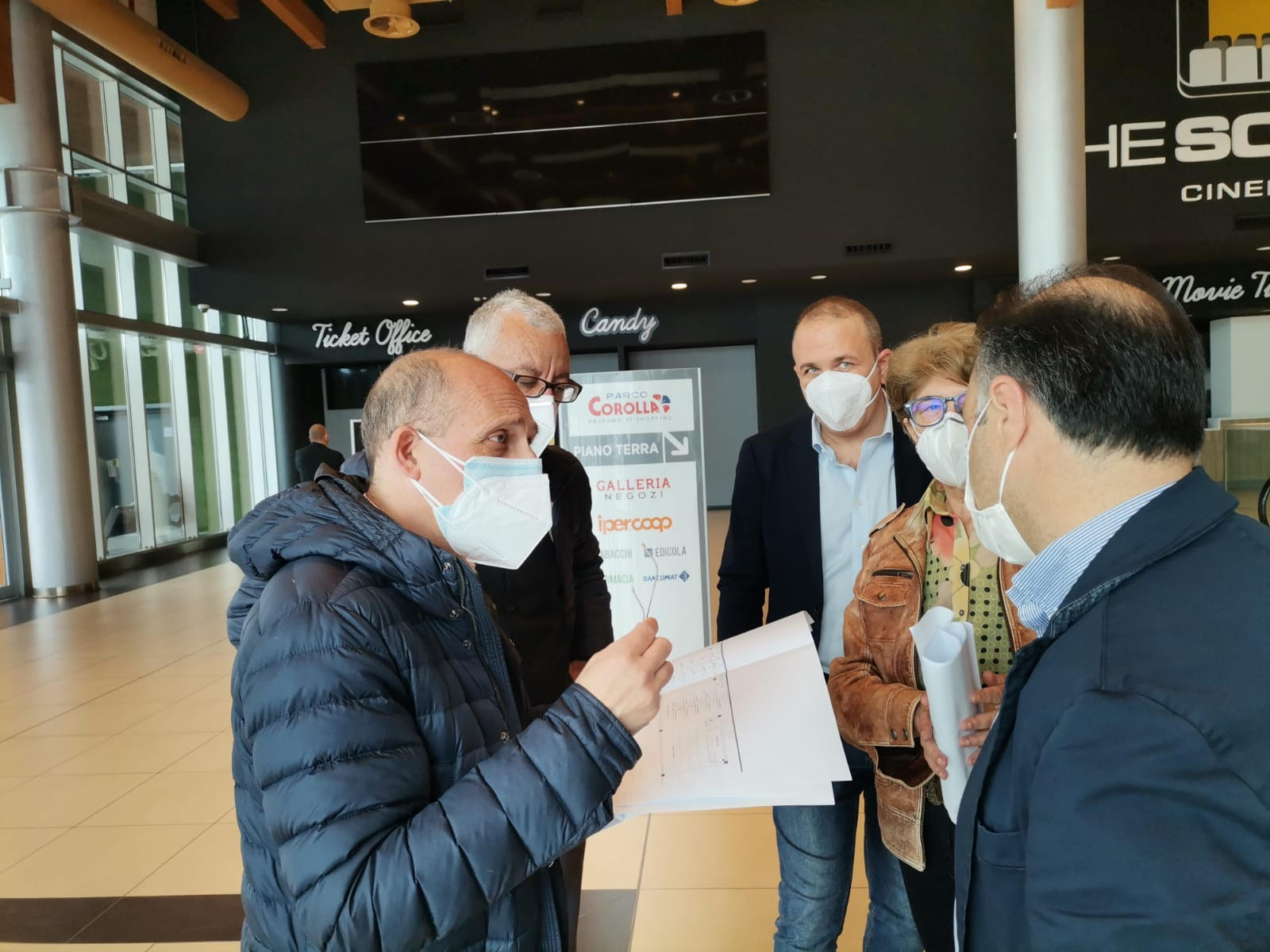 Primo hub vaccinale in un Centro commerciale al Parco Corolla di Milazzo
