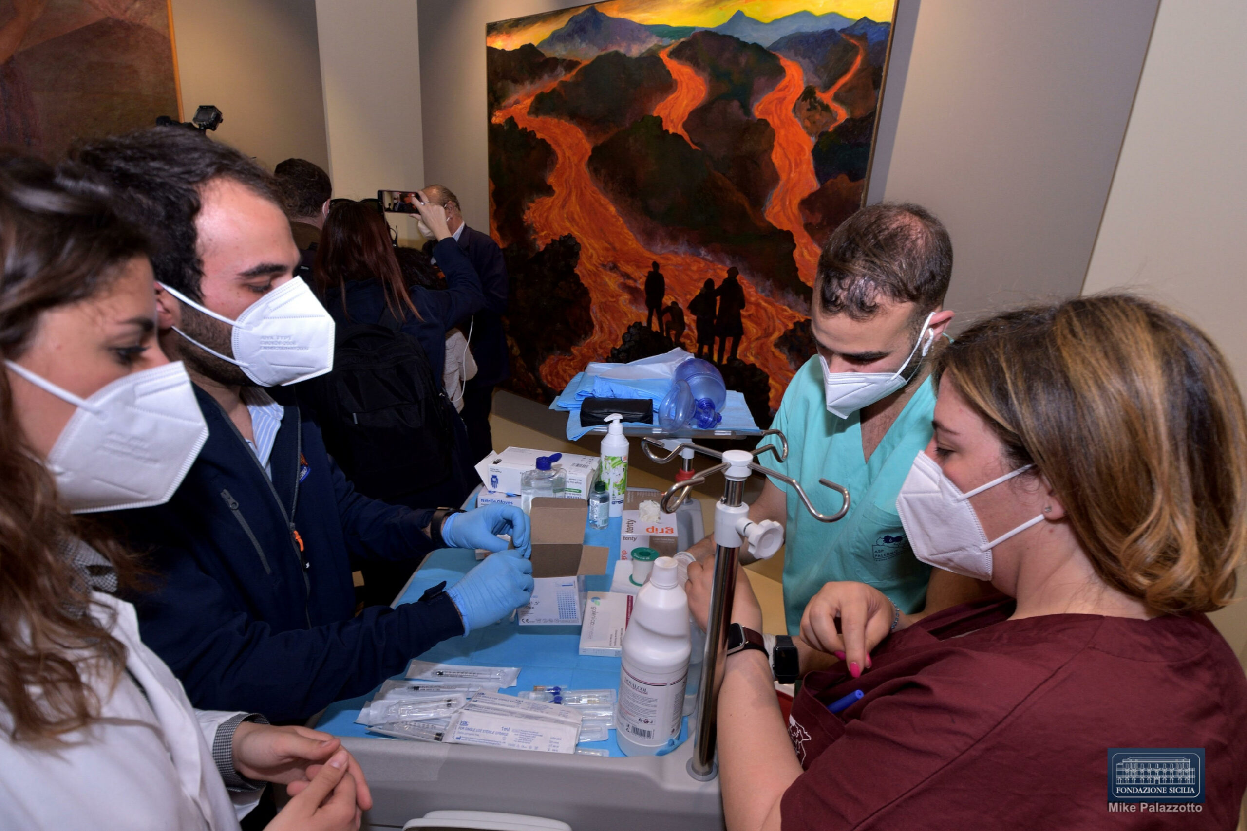 Vaccino alle donne della missione Speranza e Carità e Danisinni: 630 in 28 giorni