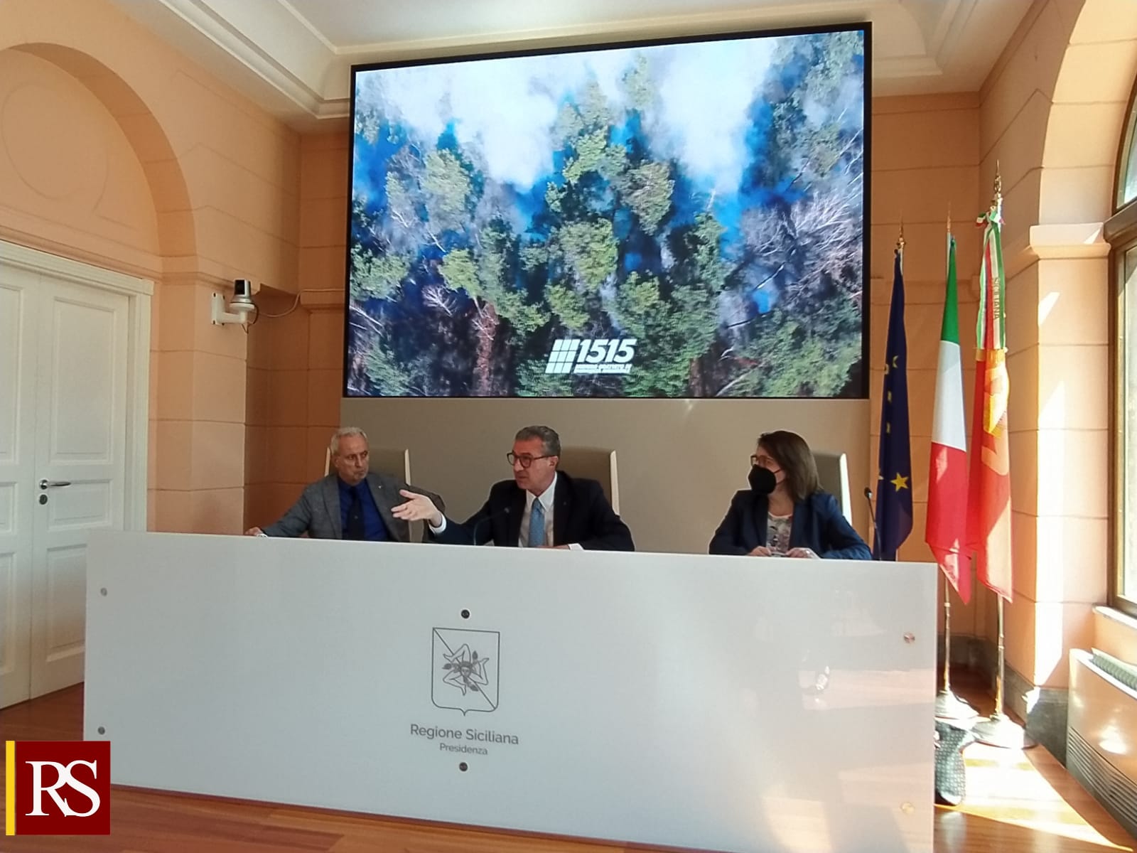Campagna antincendio Sicilia coi droni, Cordaro: “Invito i siciliani a usare il 1515”