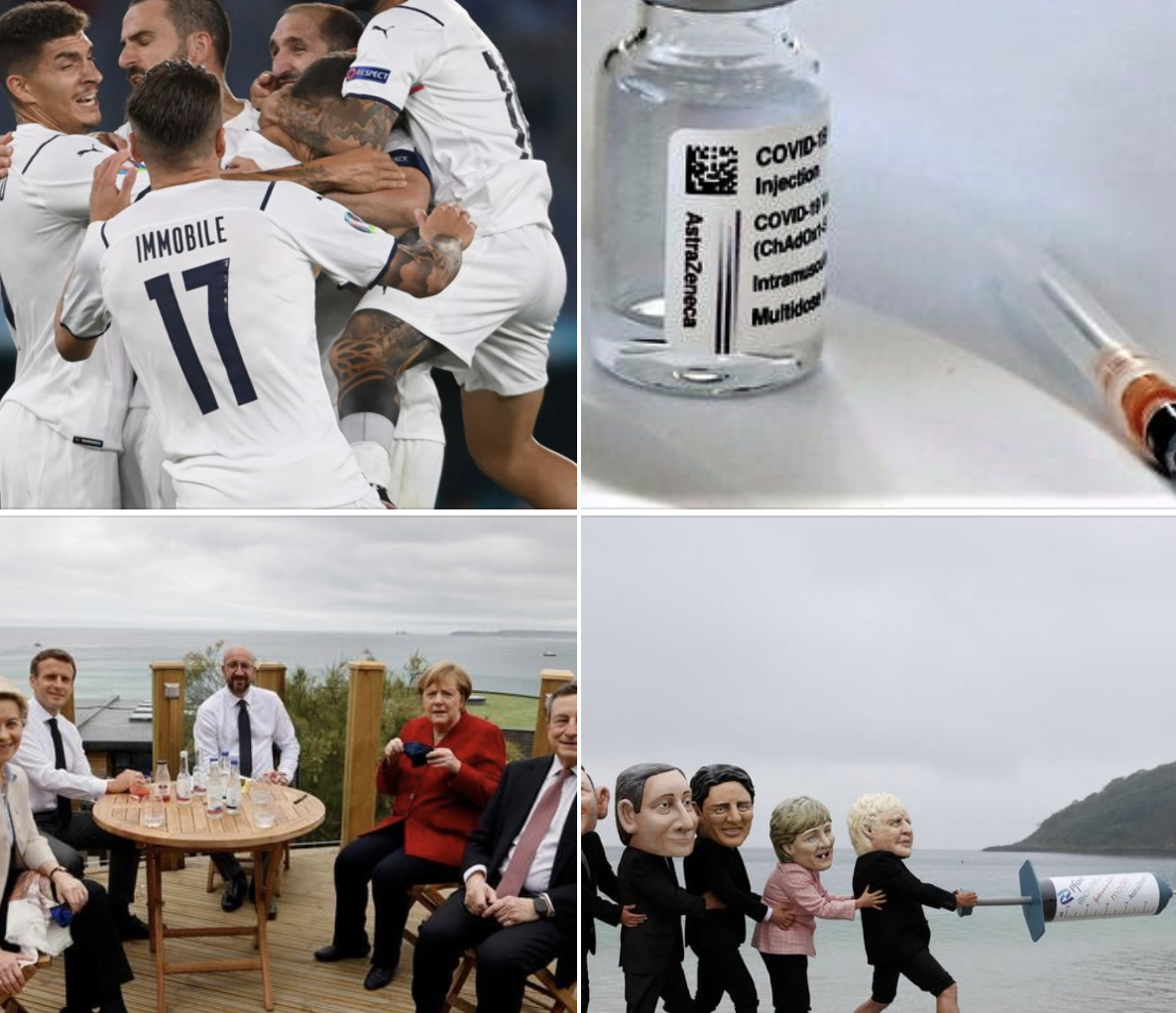 #Tanomattinale 12 giugno 2021: azzurroni, Astramostro, G7 e “building back better”