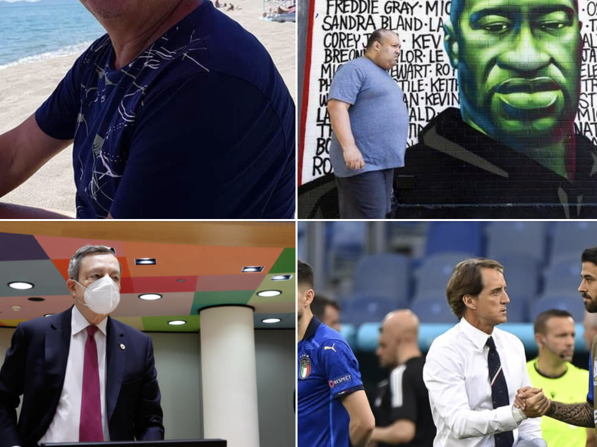 #Tanomattinale 26 giugno 2021: muore per salvare la figlia, (mezza) giustizia per Floyd, attenti al virus, stasera Italia