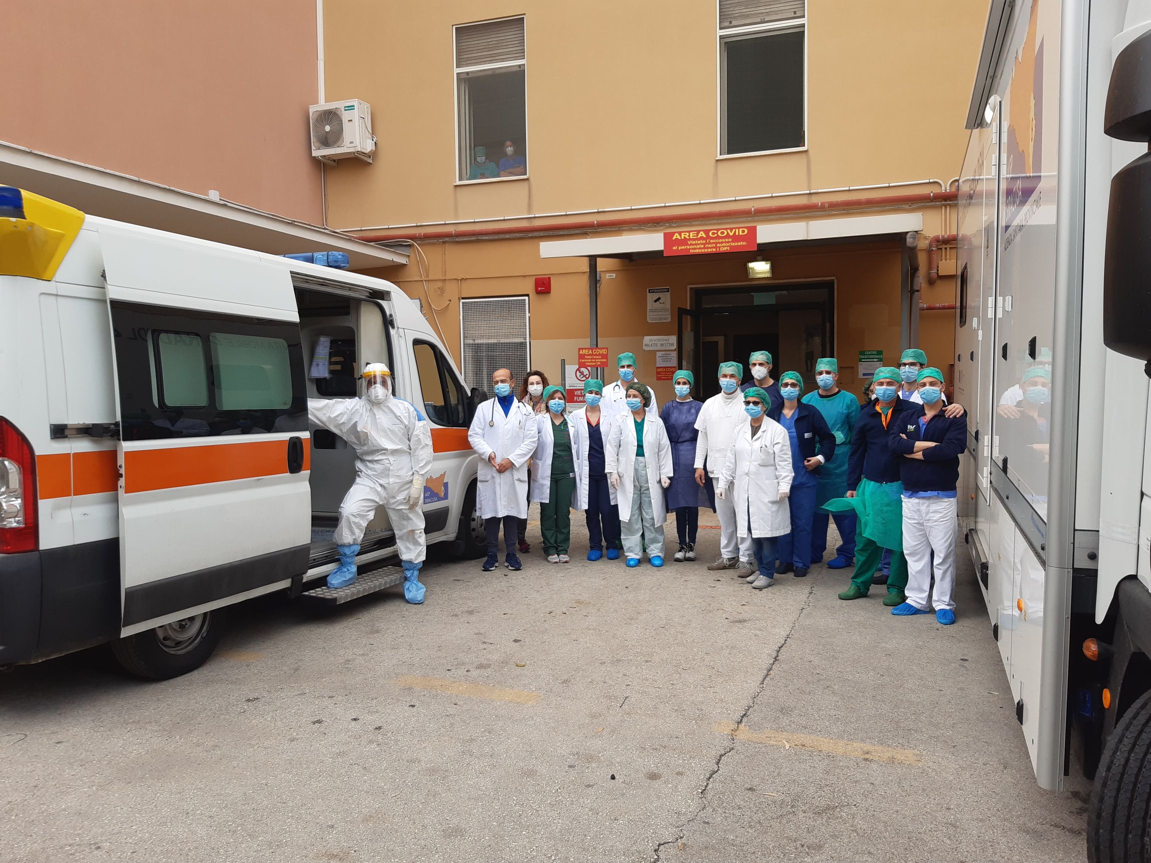 Scendono i contagi, l’Asp di Siracusa riconverte i reparti in ordinari