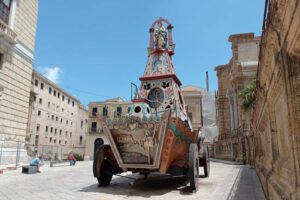 E’ stato costruito pezzo dopo pezzo dai detenuti del carcere Ucciardone di Palermo, nel 2019...