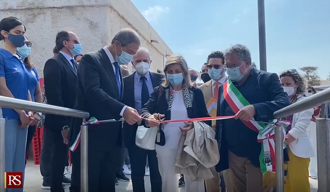 Turismo, Musumeci a Favignana inaugura la stazione marittima