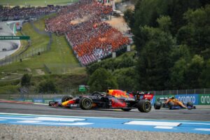 SPIELBERG (AUSTRIA) (ITALPRESS) - Max Verstappen domina il GP d'Austria vincendo la terza gara...