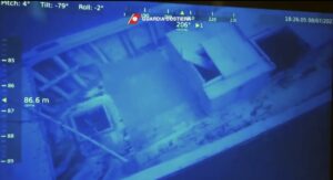 Individuato dalla Nave Dattilo della Guardia Costiera il barchino capovolto durante l'attività di...