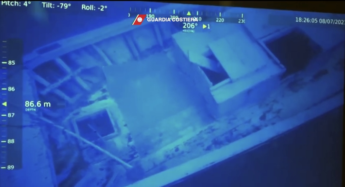 Robot individua relitto naufragio Lampedusa, trovati i 9 dispersi