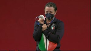 TOKYO (GIAPPONE) (ITALPRESS) - Giorgia Bordignon ha vinto la medaglia d'argento nel sollevamento...