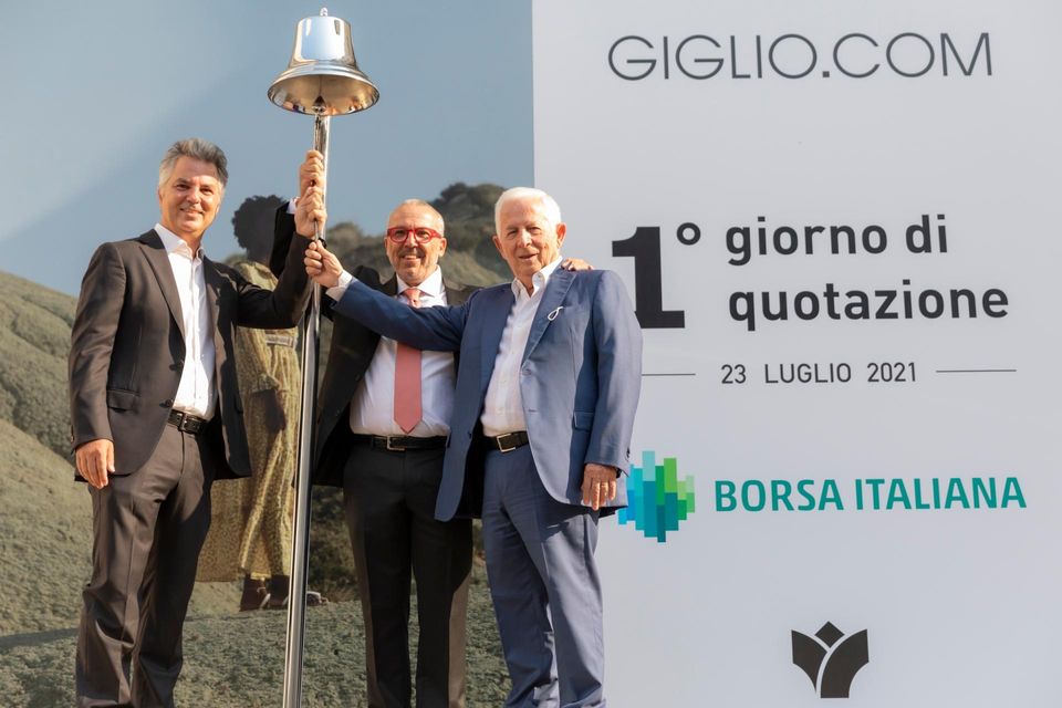 Giglio in Borsa, Giuseppe Giglio racconta il taglio di un importante traguardo