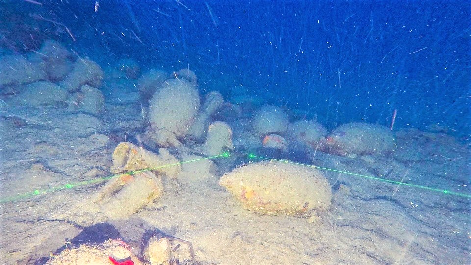 Isola delle Femmine, ritrovata una nave romana a 92 metri di profondità