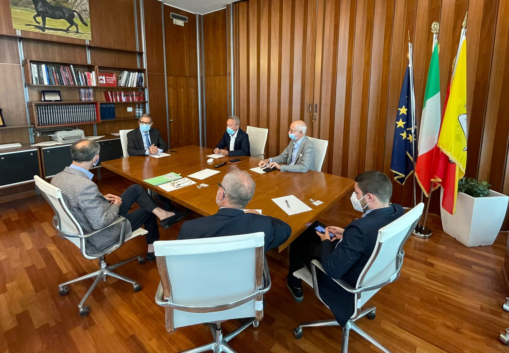 Giustizia, Musumeci incontra delegazione Coordinamento tribunali soppressi