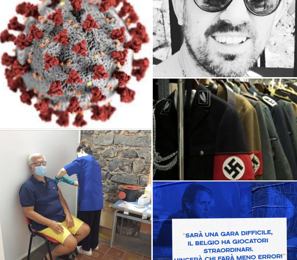 #Tanomattinale 2 luglio 2021: incubo Delta, condannati Montella & C, nazifascisti